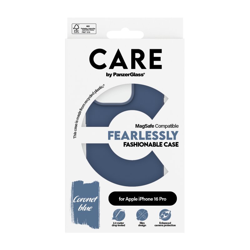 CARE Case Fashion Blue MagSAFE iPhone 16 Pro