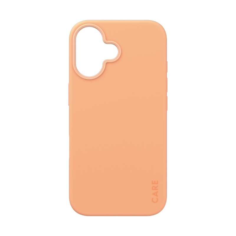 PanzerGlass CARE by Fashionable Case Peachy w. MagSafe iPhone 16
