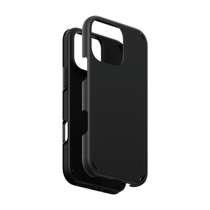 PanzerGlass CARE by Feature Case Double Defense Black iPhone 16 Pro Max coque de protection pour téléphones