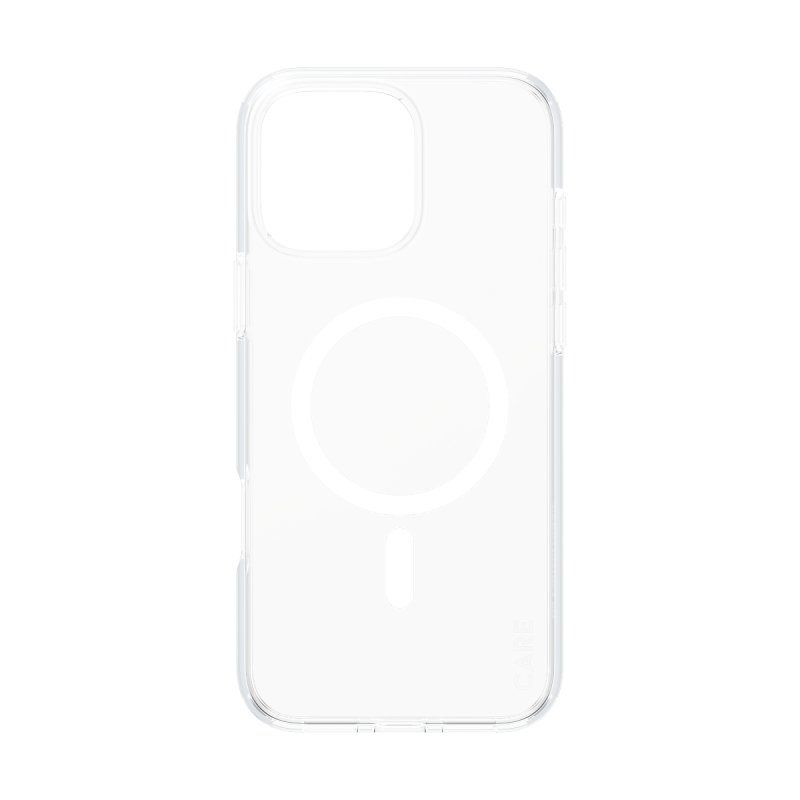 PanzerGlass CARE by Flagship Case Transparent Urban Combat w. White MagSafe iPhone 16 Pro Max coque