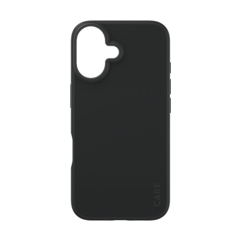 PanzerGlass CARE by Fashionable Case Black iPhone 16 coque de protection pour téléphones portables Housse Noir