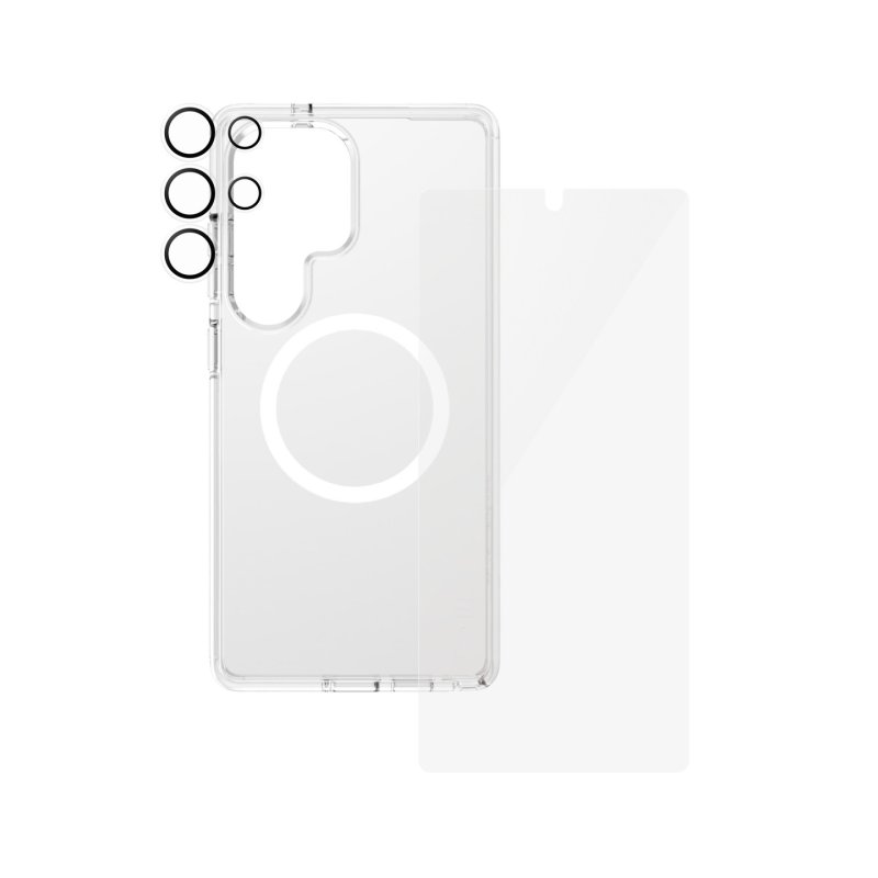 PanzerGlass CARE by Flagship 3-in-1 Bundle Samsung Galaxy S25 Ultra Protection d'écran transparent 1 pièce(s)