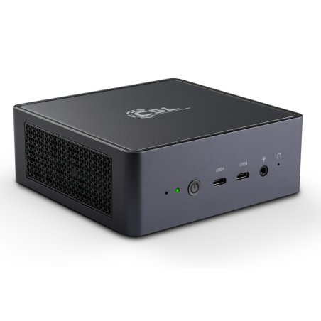 CSL VenomBox Mini PC AMD® Ryzen 5 7640HS, 16GB DDR5 RAM, 500GB M.2 NVMe SSD, Radeon 760M, oOS