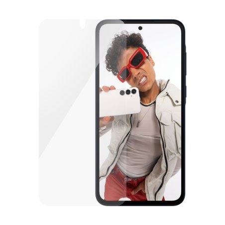 PanzerGlass SAFE. by Screen Protector Samsung Galaxy A35 5G | Ultra-Wide Fit Protection d'écran transparent 50