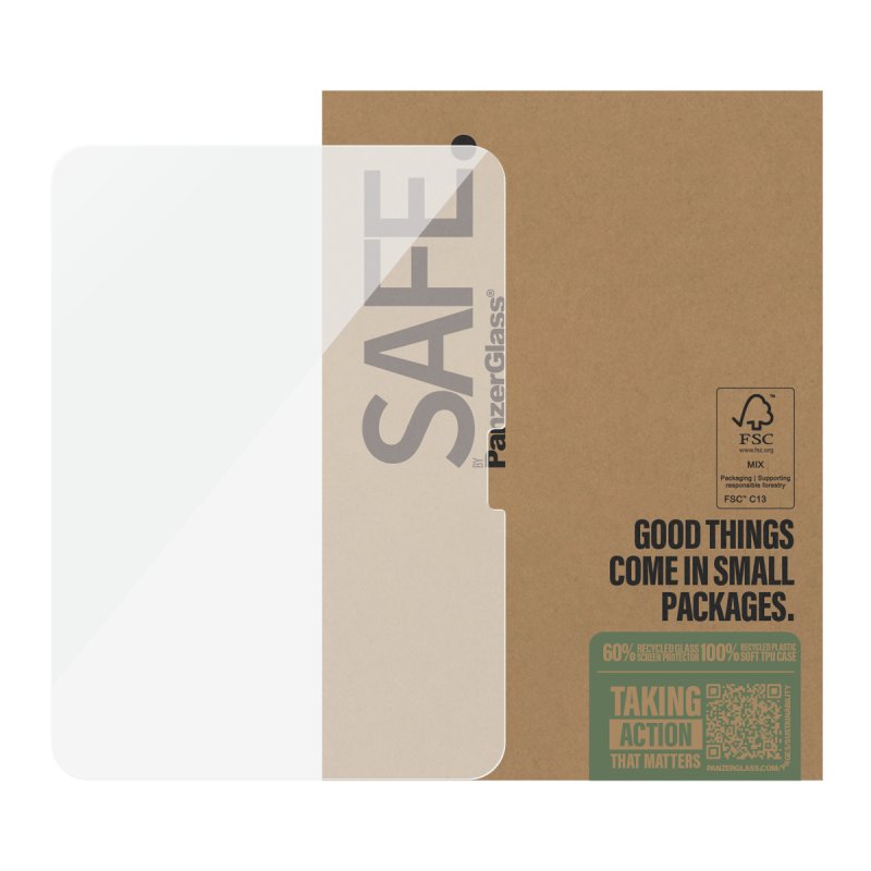PanzerGlass SAFE. by Screen Protector iPad Air 11'' (2024-2025) | iPad 10.9'' (2022) | Ultra-Wide Fit Protection