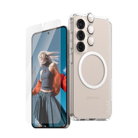 PanzerGlass CARE by Flagship 3-in-1 Bundle Samsung Galaxy S25