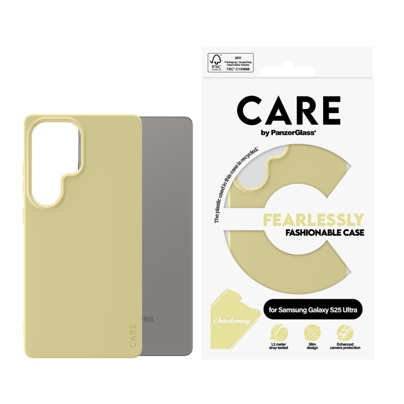 CARE Fashionable Case Chardonnay Samsung Galaxy S25 Ultra