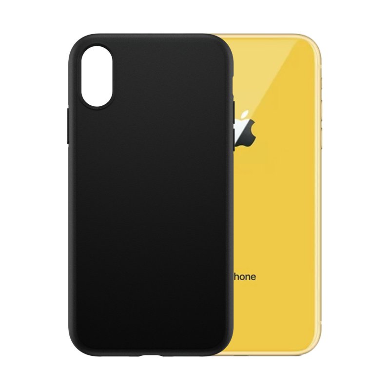 PanzerGlass SAFE. by TPU Case iPhone XR | Black coque de protection pour téléphones portables Housse Noir