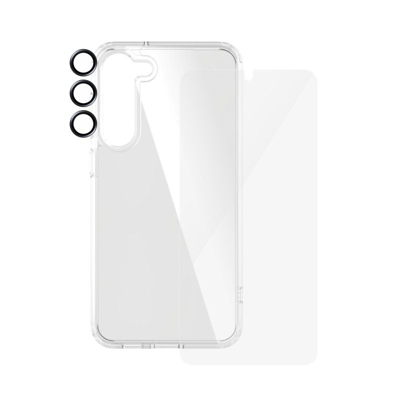 PanzerGlass 3-in-1 Pack Samsung Galaxy S24 | Ultra-Wide Fit w. EasyAligner Protection d'écran transparent 1 pièce(s)