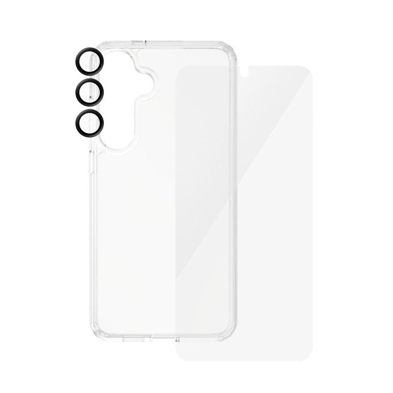 PanzerGlass 3-in-1 Pack Samsung Galaxy S24 | Ultra-Wide Fit w. EasyAligner Protection d'écran transparent 1 pièce(s)