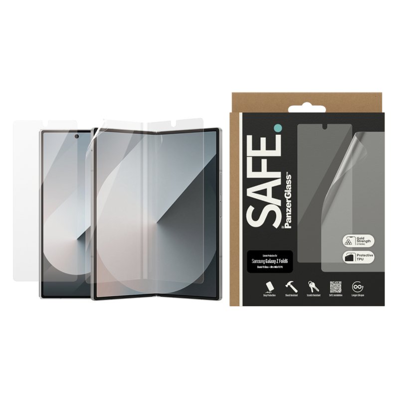 PanzerGlass SAFE. by Screen Protector Samsung Galaxy Z Fold6 | Glass & Film