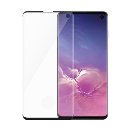 PanzerGlass SAFE. by Screen Protector Samsung Galaxy S10 FP | Ultra-Wide Fit