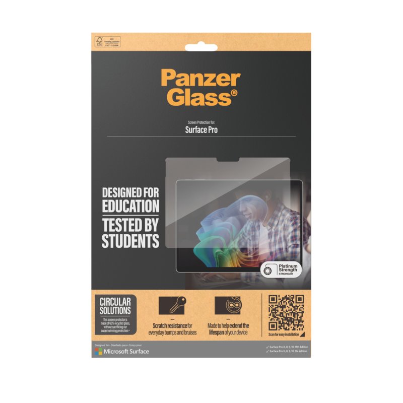 PanzerGlass Microsoft Surface Pro X/Pro 8/Pro 9/Pro 10/11th Ed
