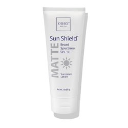 Obagi Sunscreen Sun Shield Matte Broad Spectrum SPF 50 Sunscreen 3oz