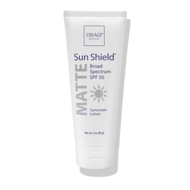 Obagi Sunscreen Sun Shield Matte Broad Spectrum SPF 50 Sunscreen 3oz