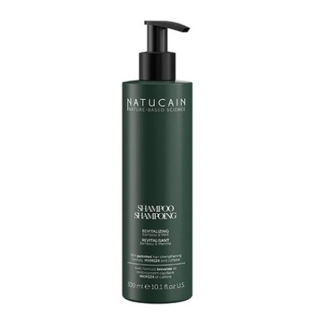 Natucain Natural Revitalizing Shampoo for Strong Hair Growth with Caffeine Treatment Sulfate-Free 300ml