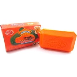 ASANTEE Papaya & Honey Soap Q10 Skin Whitening 125g