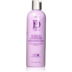 Design Essentials Natural Agave & Lavender Moisturizing & Detangling Conditioner 12oz - Step 2