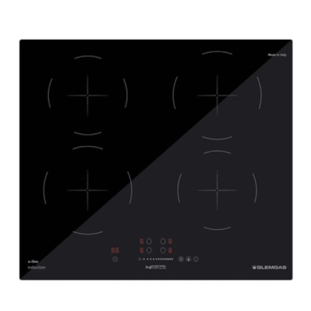 Glem Gas GTI640SL plaque Noir Intégré 60 cm Plaque avec zone à induction 4 zone(s)