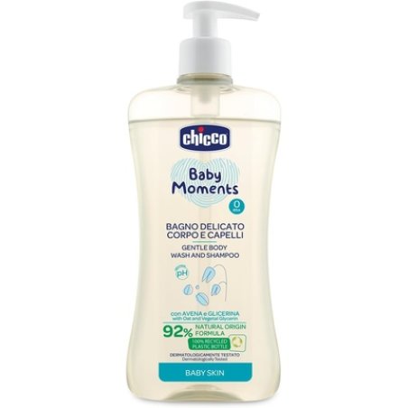 Chicco Baby Moments Gentle Body Wash & Shampoo
