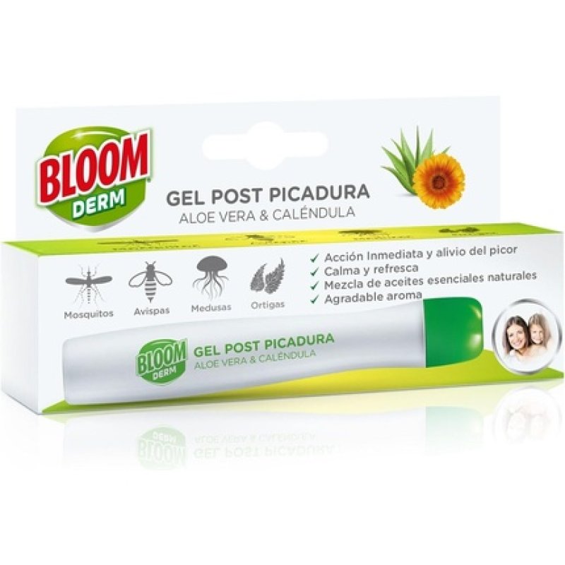 Bloom Derm Post Bite Gel with Aloe Vera - Quick Relief Gel