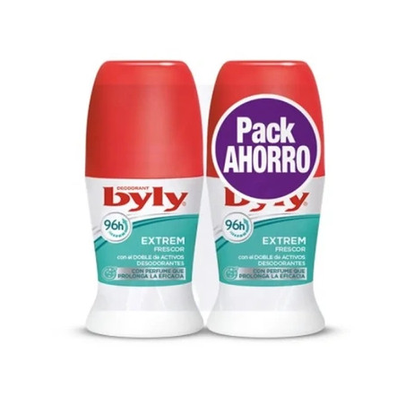 Byly Byly Extrem Freshness Roll-On Deodorant 2x50ml