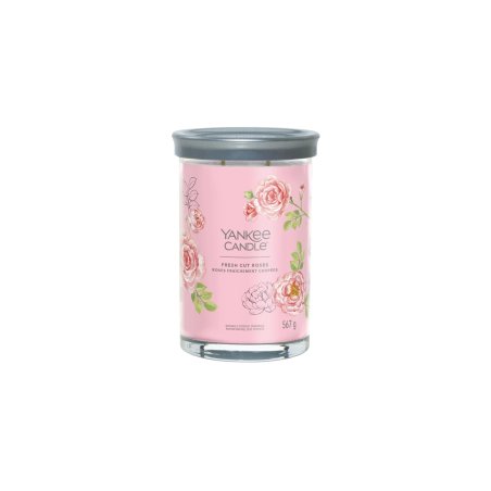 Yankee Candle Fresh Cut Roses bougie en cire Cylindre Floral Rose 1 pièce(s)