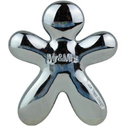 Mr & Mrs Fragrance Classic Car Diffuser Niki Shiny Silver Pure Fragrance