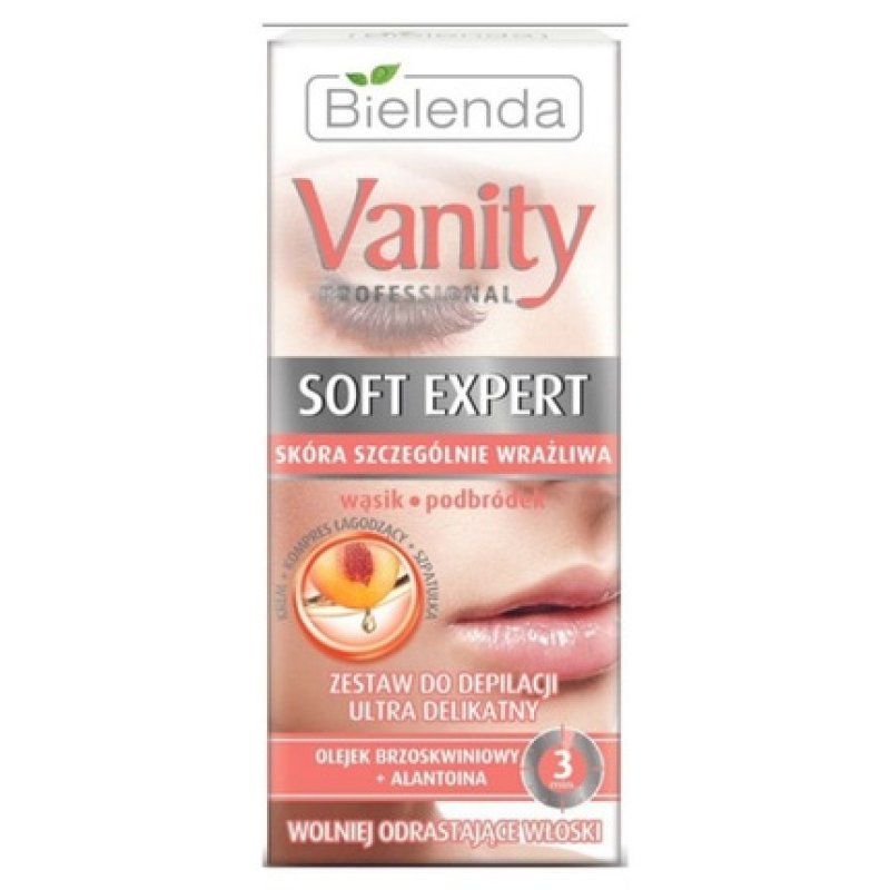 Bielenda Vanity Soft Expert Facial Hair Removal Cream for Sensitive Skin 15ml