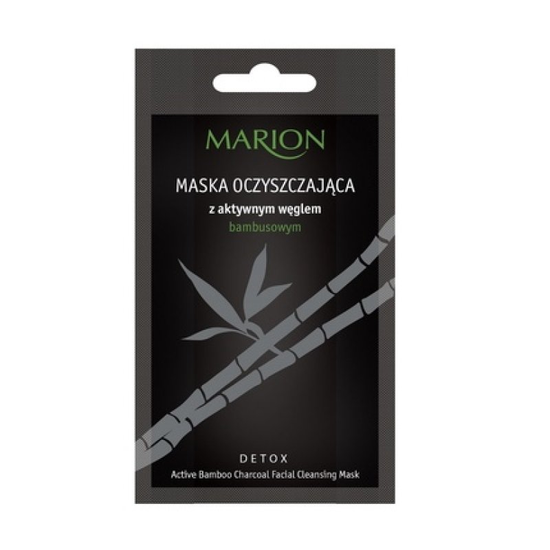 Marion Bamboo Charcoal Deep Clean Purifying Facial Mask - 10g