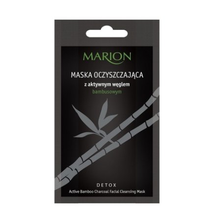 Marion Bamboo Charcoal Deep Clean Purifying Facial Mask - 10g