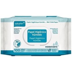 Marvel Salustar Toilet Wipes 100 Units