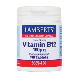 Lamberts Vitamin B12 100 Micrograms
