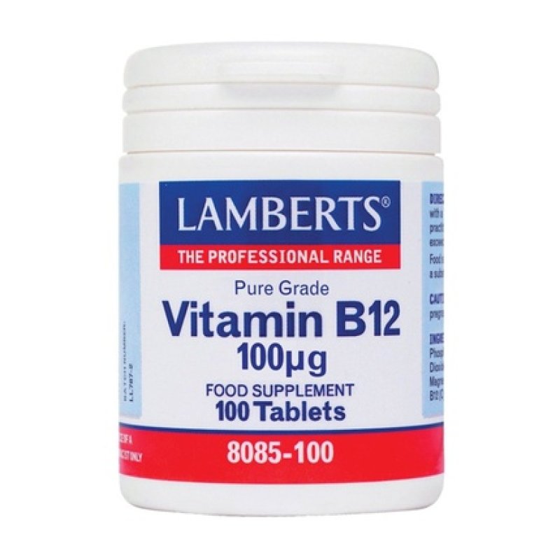 Lamberts Vitamin B12 100 Micrograms