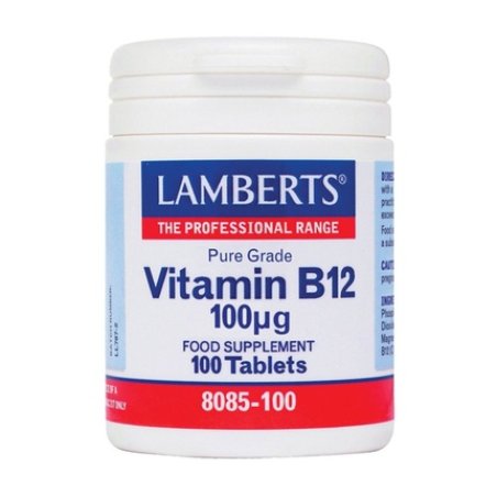 Lamberts Vitamin B12 100 Micrograms