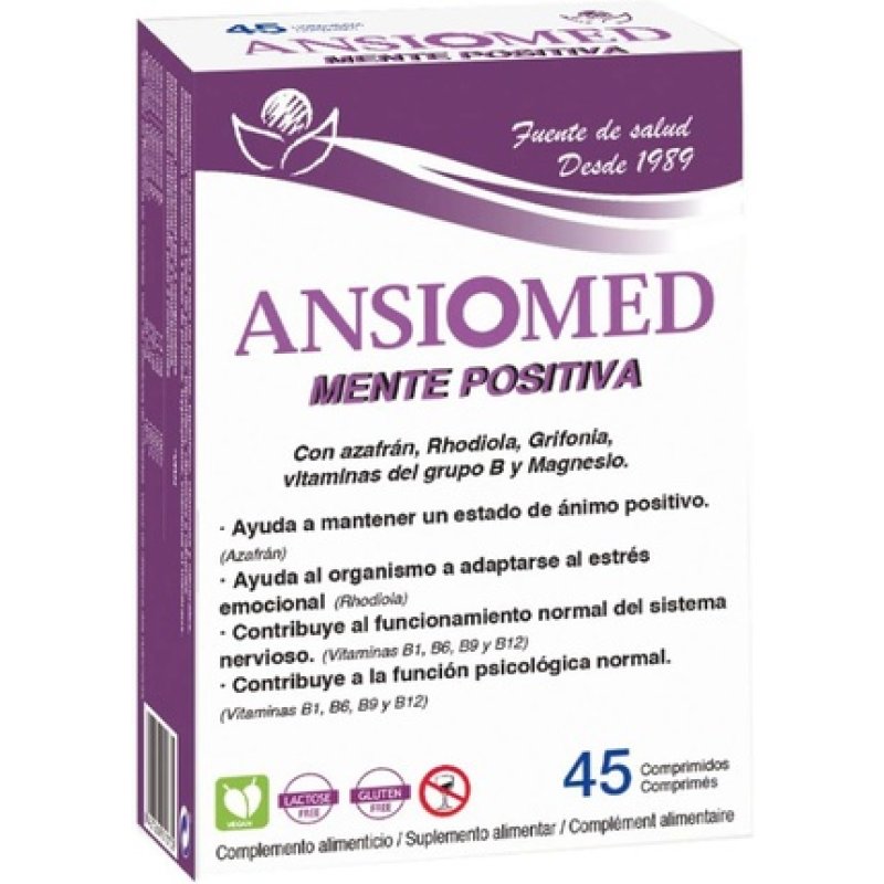 Nutricosmetics Bioserum Ansiomed Positive Mind 45 Tablets