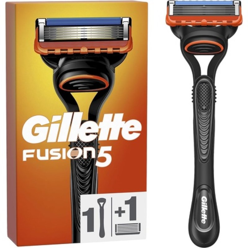 Gillette Fusion5 Men's Shaver with 1 Razor and 1 Blade Refill