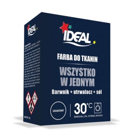Ideal All In One Fabric Dye Navy Blue 350g
