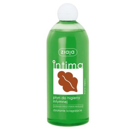 Ziaja Intima Intimate Hygiene Liquid Oak Bark 500ml - Long Expiry Date