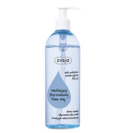 Ziaja Hydrating Micellar Water Cleanser - 390ml