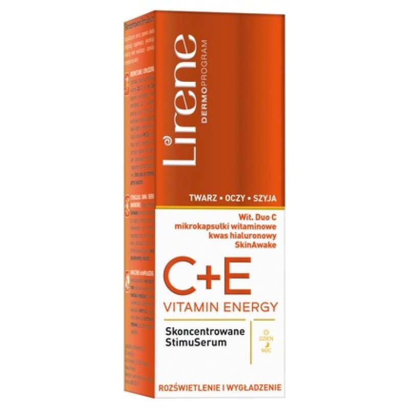 Lirene Advanced Radiance Serum With Vitamin C & E, 30ml
