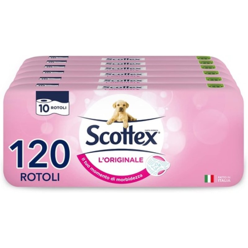 Scottex The Original Toilet Paper 10 Rolls
