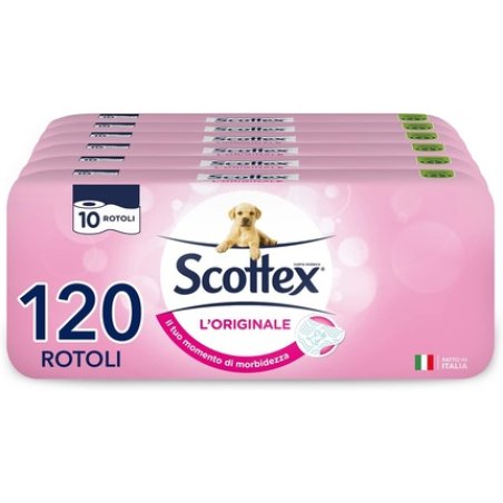 Scottex The Original Toilet Paper 10 Rolls