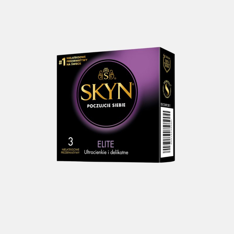Skyn Feel Everything Elite Non-Latex Condoms - 3 Pieces