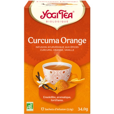 Yogi Tea Yogi Tea Turmeric Orange 17 X 2g