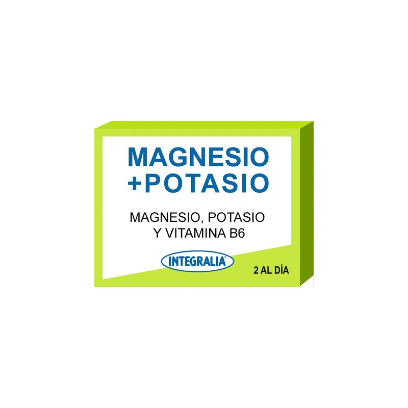 Integralia Magnesium Potassium Vitamin B6 60 Capsules