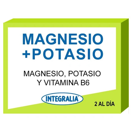 Integralia Magnesium Potassium Vitamin B6 60 Capsules