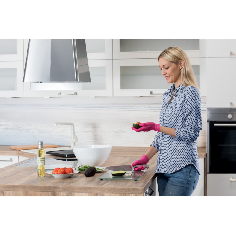 Vileda Colors 50 Disposable Gloves Multicolor Nitrile 50 Pieces - Pack of 50