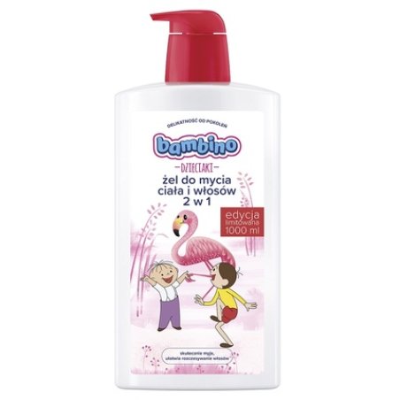 Bambino Kids 2 In 1 Body And Hair Wash 1000ml