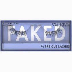 Faked 3/4 Pre-Cut Artificial Eyelashes - 1 Unit